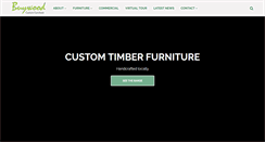 Desktop Screenshot of buywoodfurniture.com.au